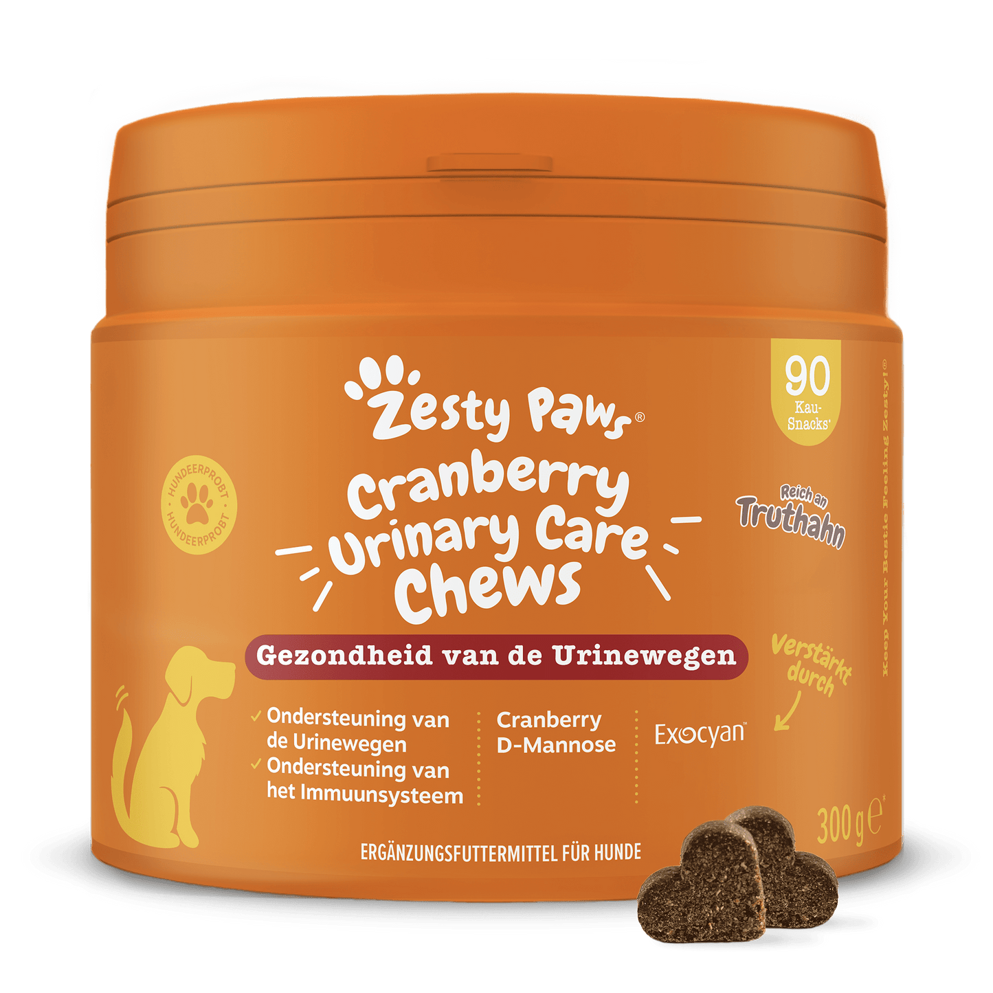 Cranberry Urinary Chews - Truthahn- 90 Chews