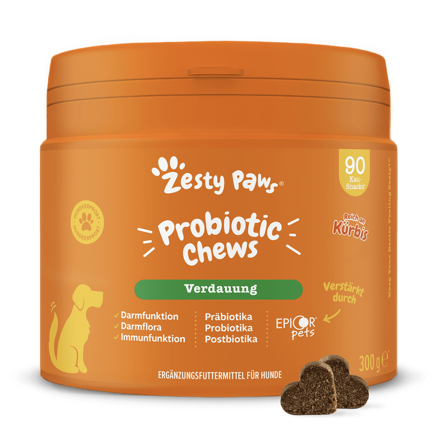 Probiotic Chews - Pumpkin - 90 Chews