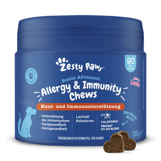 Senior Advanced Allergy & Immunity Chews - Lachs - 90 Chews